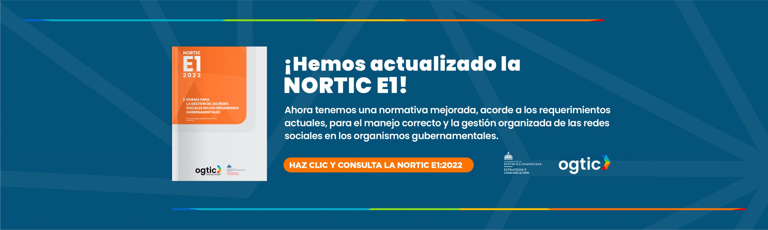 NORTIC E1 2022 mejora la rrss de las intituciones